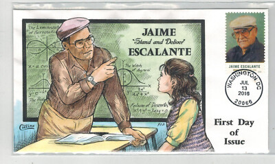2016 COLLINS HANDPAINTED 5100 JAIME ESCALANTE TEACHER GARFIELD HIGH ...