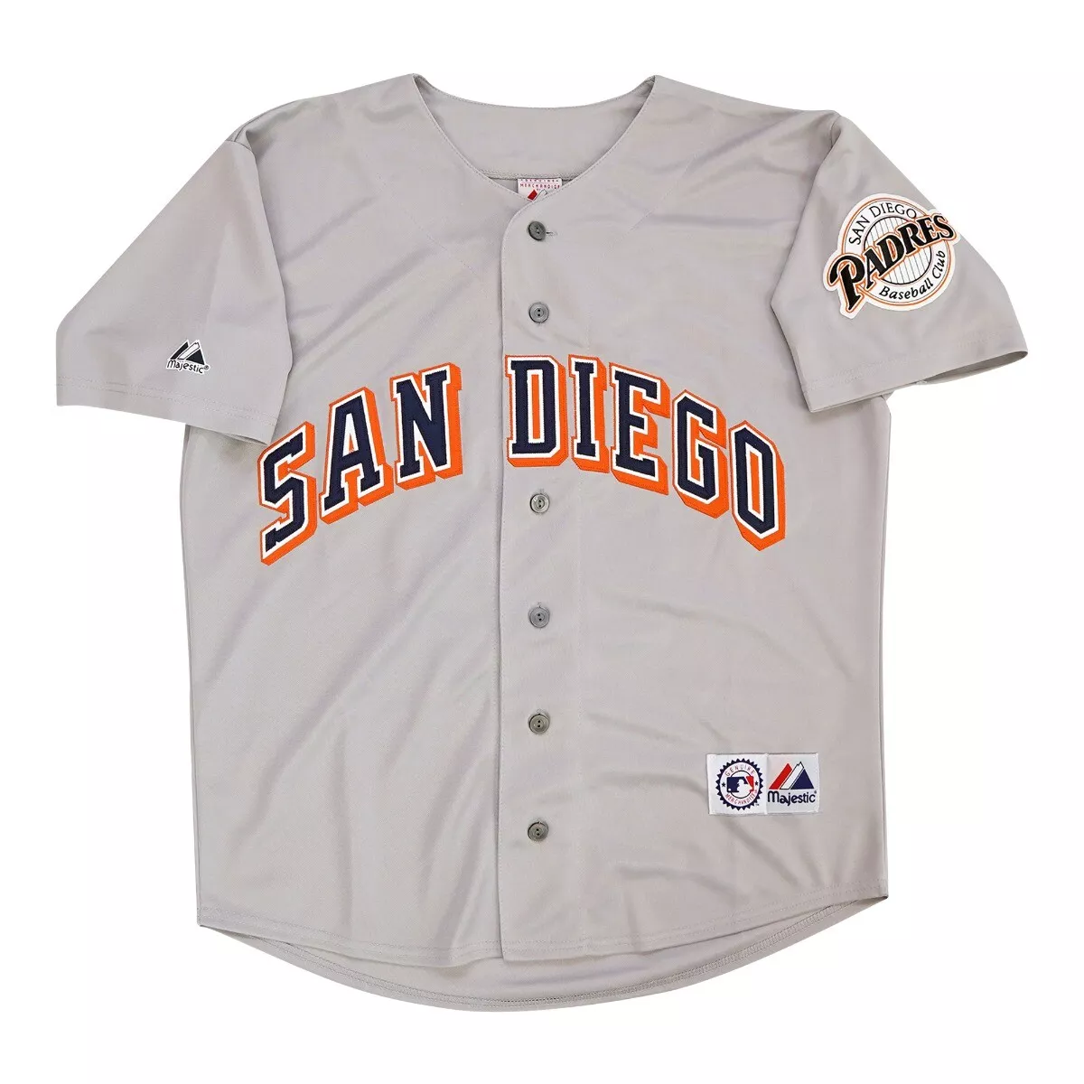 Fred McGriff San Diego Padres 1998 Grey Road Jersey w/ Team Patch Men's  (S-3XL)