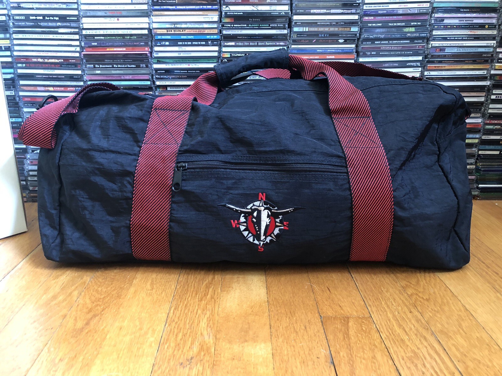 RARE Vintage Marlboro Compass Duffel Bag Gem