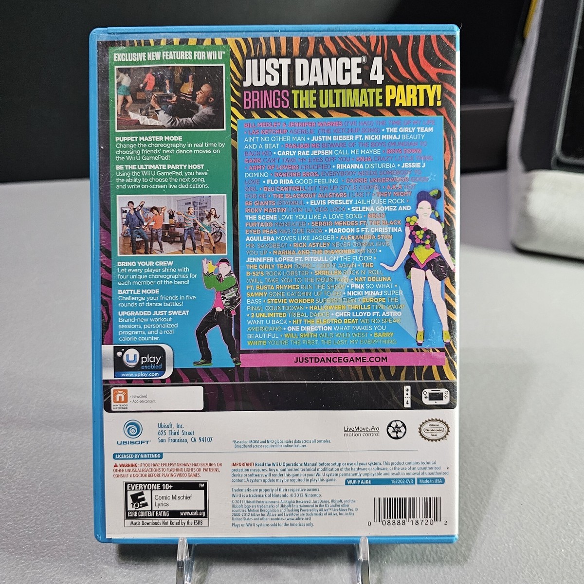 Wii u ~Just Dance 4~ Nintendo Wii U~ 8888187202| eBay