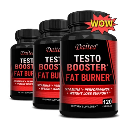 DAITEA Testo Booster for Fast Muscle gain Extrem Testosteron Booster Steroid