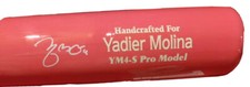 Yadier Molina Signed Pink YM4S-Game Model Issued Mother’s Day Bat JSA Witnessed