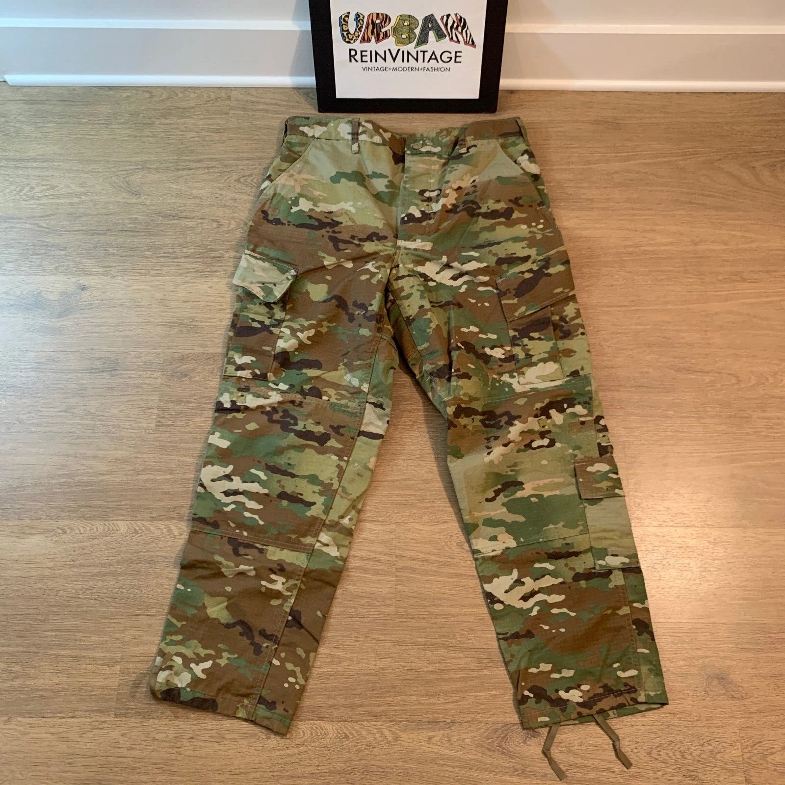PANTALON CARGO CAMO ARMÉE AMÉRICAINE TAILLE L REG POLO SUPREME PALACE INSECTE