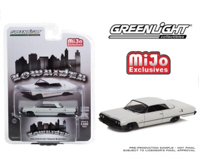 Greenlight 1:64 1963 Chevrolet Impala SS Lowrider Grey Diecast