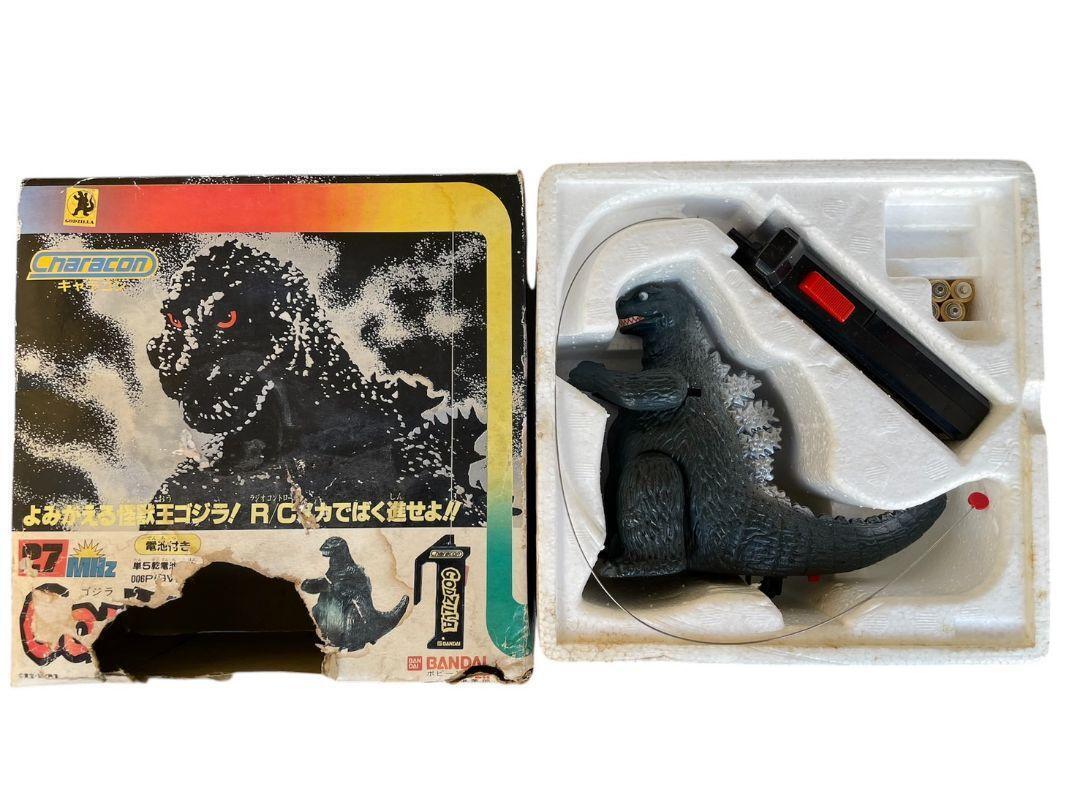 Bandai Godzilla Radio Control Characon Figure W/BOX F/S Bandai Godzilla Radio Control Characon Figure W/BOX F/S