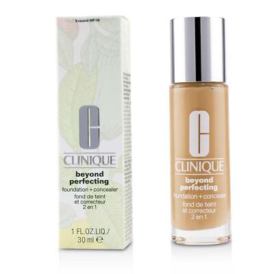 Clinique Beyond Perfecting Foundation & Concealer - # 09 Neutral (MF-N)  30ml...