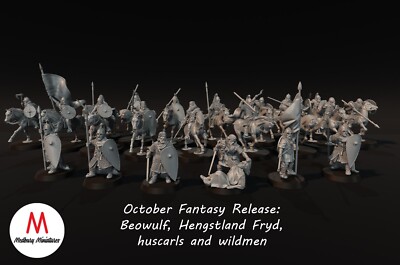 Hengstland Huscal Captain V2 X2 Medbury Miniatures – Forge Of Generals EU - Foto 3