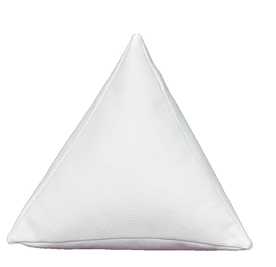 Triangle White Home Décor Pillows