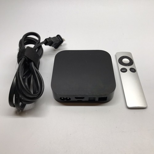 Apple TV 3rd Generation 8GB HD Media Streamer A1469 Remote & Power Cord - Picture 4 of 6