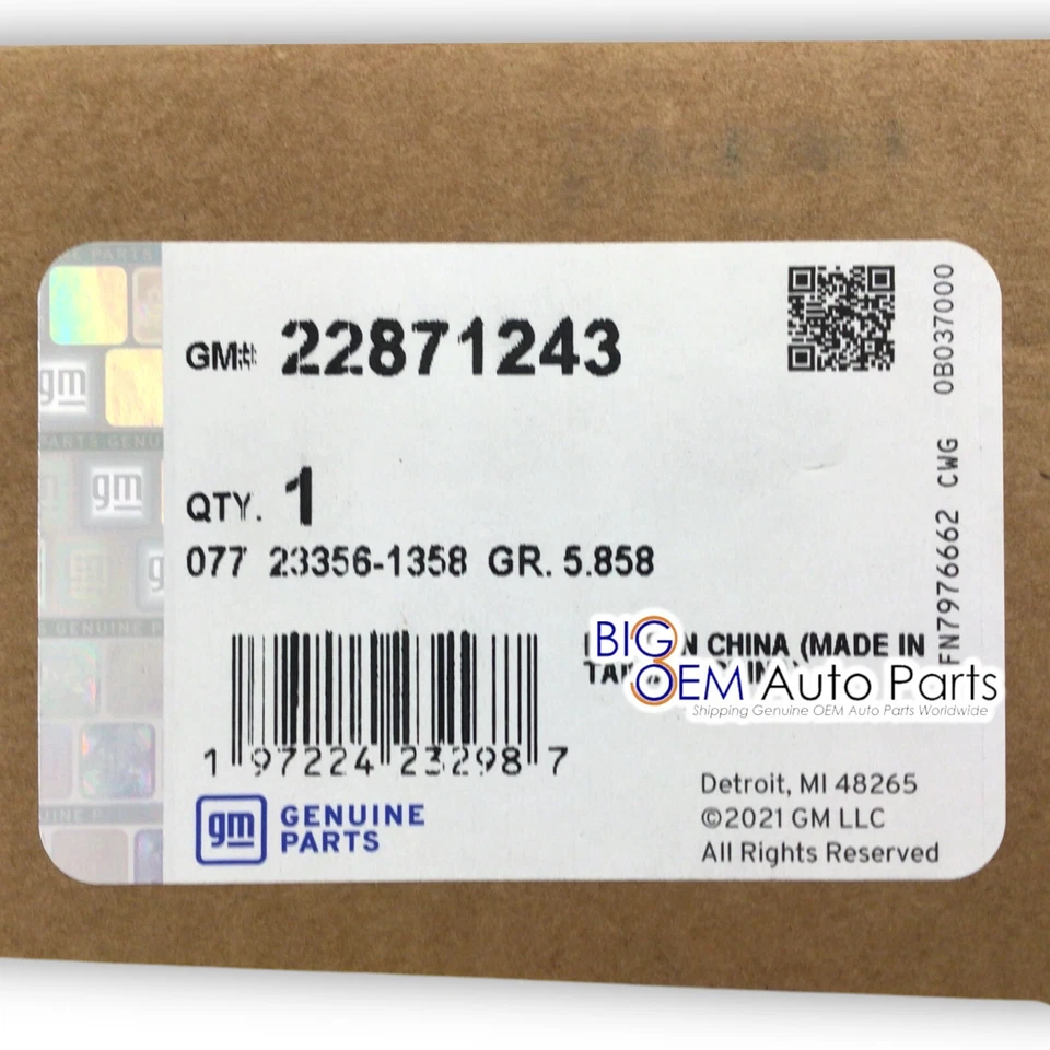 14-18 Chevrolet Silverado 1500 15-18 Tahoe 20" roda cromada tampa central 22871243 - Imagem 3 de 4