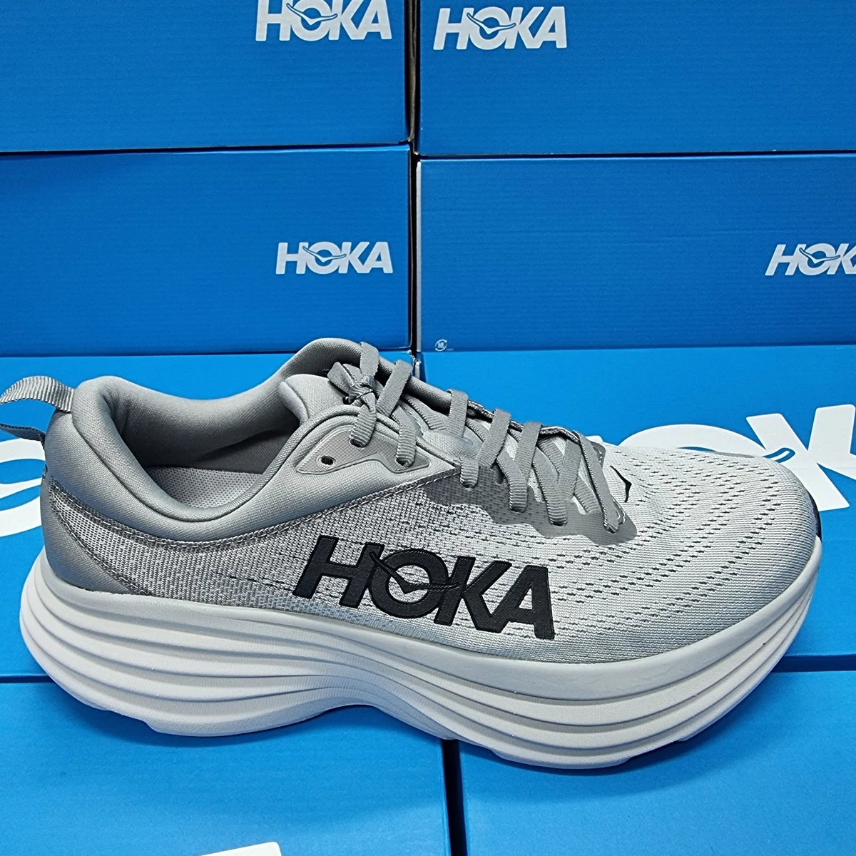 NEW Hoka One One Bondi 8 X-Wide 1127955/SHMS Men's Running Shoes 