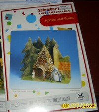 Schreiber Bogen, Kindermodellbau Hänsel und Gretel