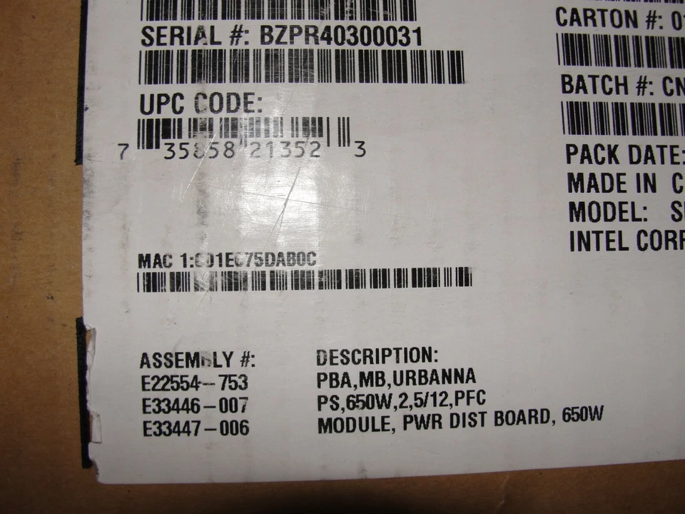 Intel SR1625URR 1U Server System - Image 4 of 4