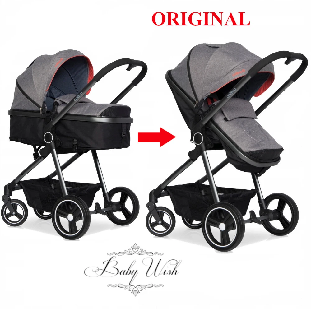 COLIBRO ONEMAX BABY BUGGY PRAM 2in1 GONDOLA TRANSFORMED INTO THE SEAT VERY LIGHT