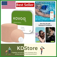 20-Pack Dexcom G7 Over Patches - Waterproof & Breathable with Hardshell Cover