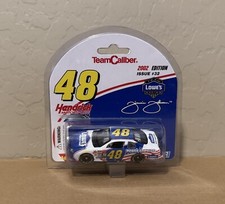 2002 Jimmie Johnson Lowes Power of Pride Rookie Year car 1:64 Team Caliber