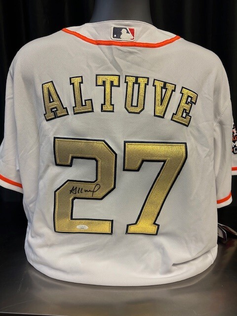 Astros Jose Altuve Signed Authentic Jersey JSA COA