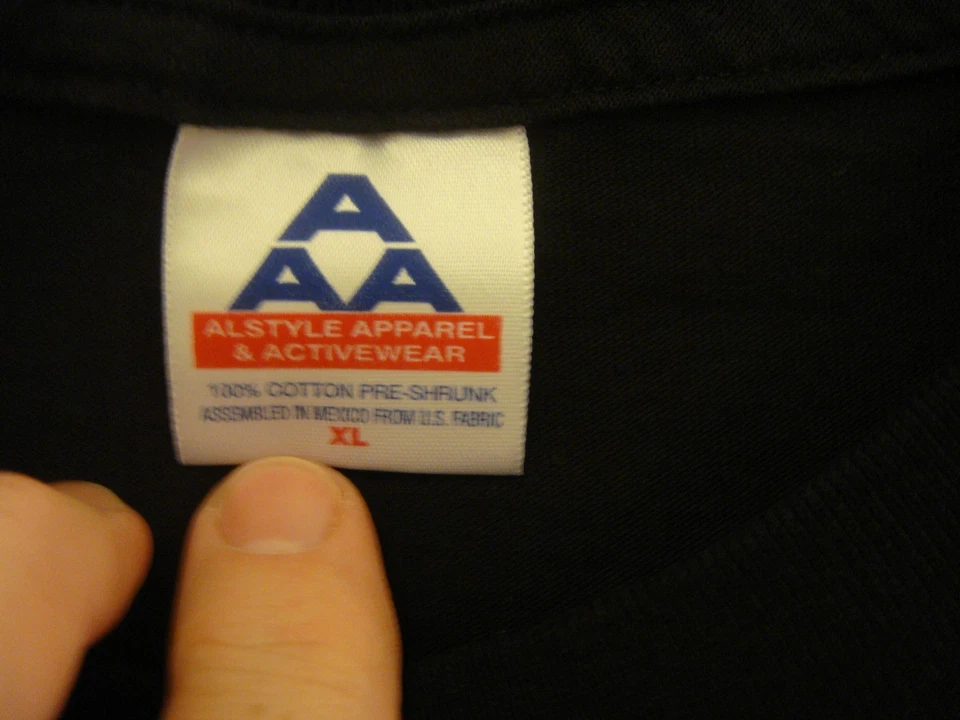 Lote de 2 camisetas negras Over The Hill 50 para hombre o mujer talla XL Foto 4 de 4