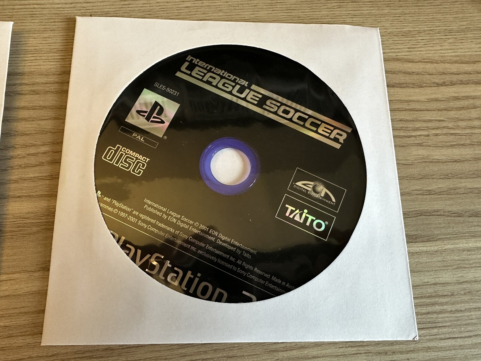 PS2 INTERNATIONAL LEAGUE SOCCER Playstation 2 Game Disc Only