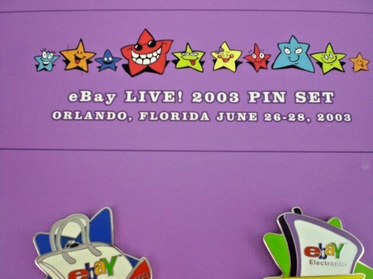 live 2003 Tickets Collectors Pin Orlando Florida