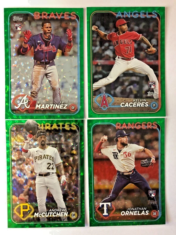 Green Foilboard /499 Parallel Card YOU PICK 2024 Topps Series 1, 2 & Update - Image 3 of 4