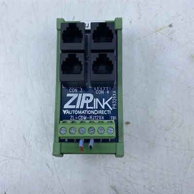 AUTOMATIONDIRECT ZIPLINK ZL-CDM-RJ12X4  DISTRIBUTION COMMUNICATION MODULE
