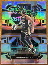 2024 WNBA Select PRIZM AALIYAH EDWARDS #36 Refractor Rookie Card MYSTICS RC SP