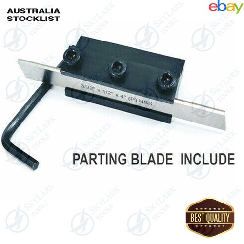 10mm Parting Tool Holder Cutting height T type includes 1/2" Blade - Picture 2 of 3