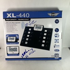 My Weigh XL-440 High Capacity Talking Weight Scale Large Display Open Box