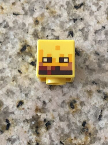 Lego Minifigure  Blaze Head Only -  Minecraft I - Picture 1 of 1