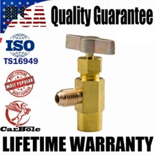 Can AC Tap Valve Opener Recharge Hose Adapter Tool Freon Car Self-Sealing USKY3