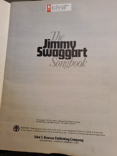 Christian Songbook / 1973 Jimmy Swaggart Heftklammer, 28 Seiten - Bild 3 von 9