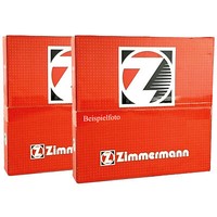 2X Zimmermann 150.1704.20 Bremstrommel FüR BMW