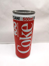 1x Coca Cola Supercan England Dose leer 80er Vintage 1987 500ml  RARIT&Auml;T- 43