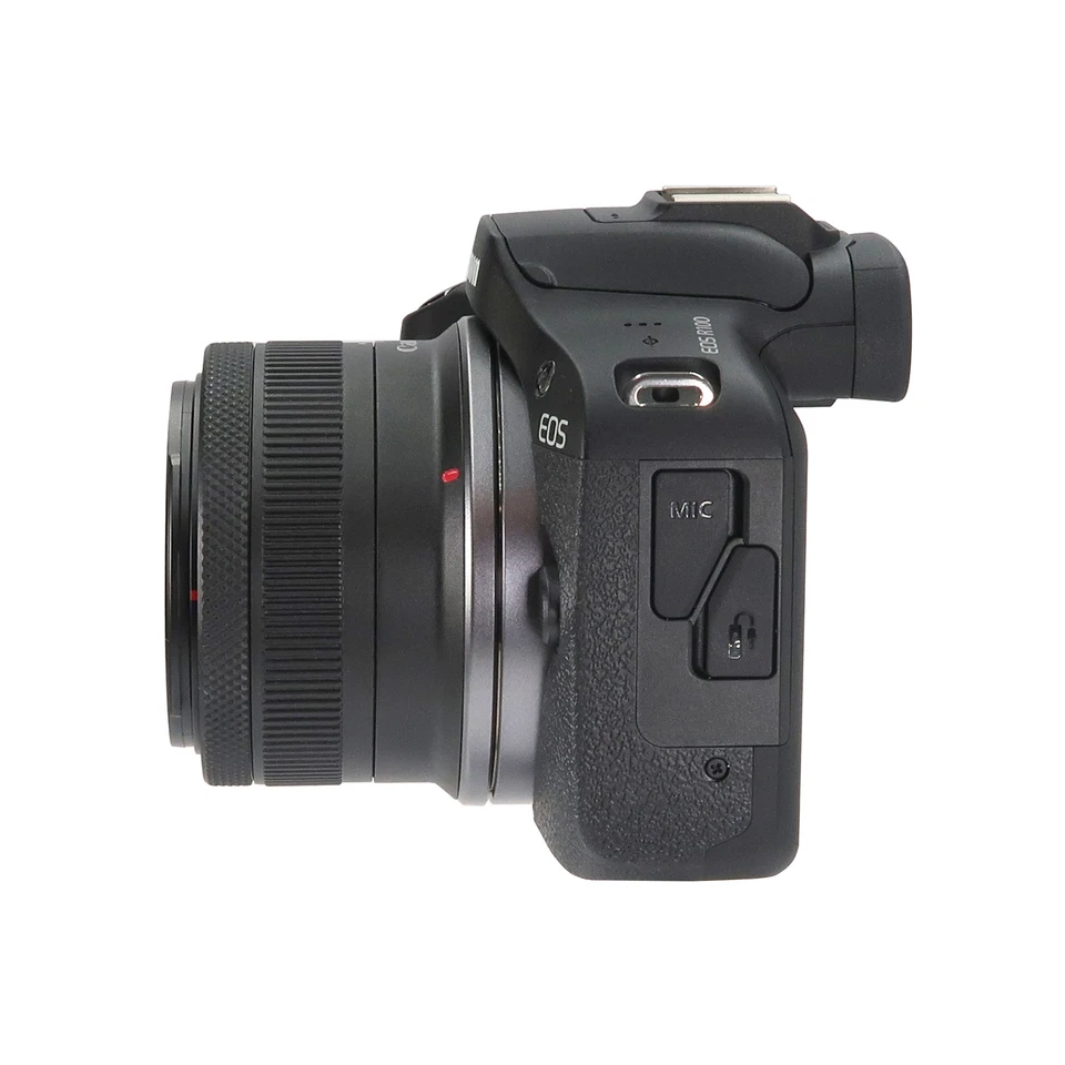 Canon EOS R100 Mirrorless Camera with 18-45mm Lens - Black - Image 4 of 4