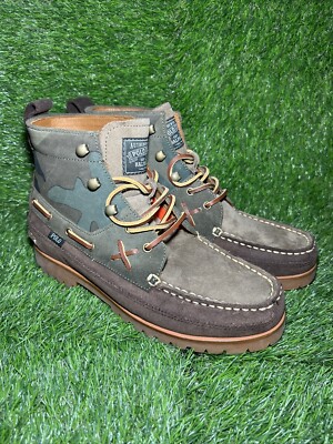 Polo Ralph Lauren Polo Country Suede Leather Ranger Camo Mid
