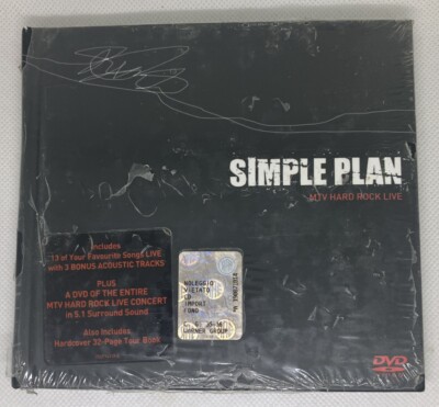 SIMPLE PLAN  MTV HARD ROCK LIVE  CD Nuovo Sigillato Bustina Un Po Strappata