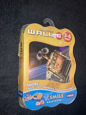 NEW Vtech V.Smile, v-Motion Disney-Pixar Wall-E  Ages 3-5 Years Smartridge VTG