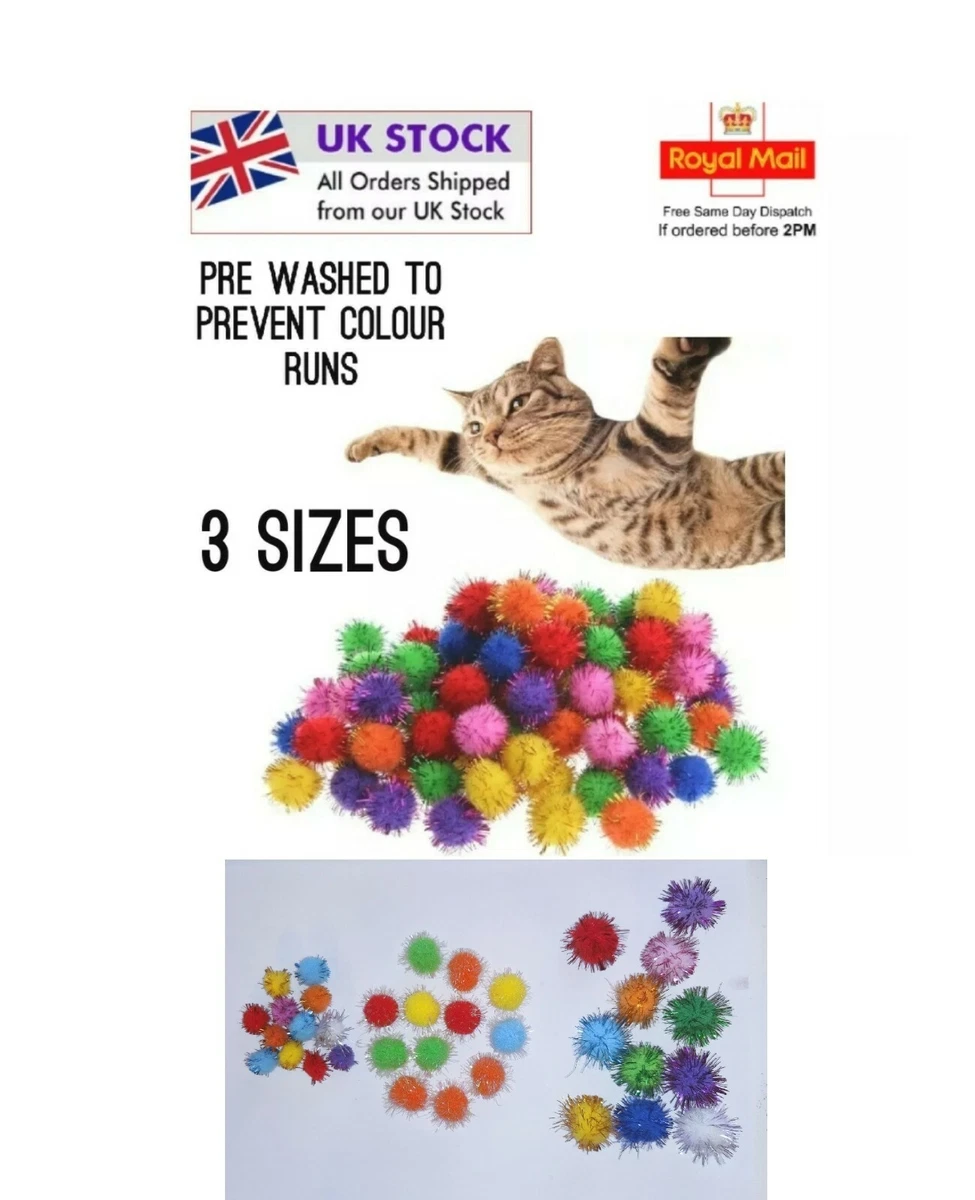 Pompom Balls for Cats and Kittens