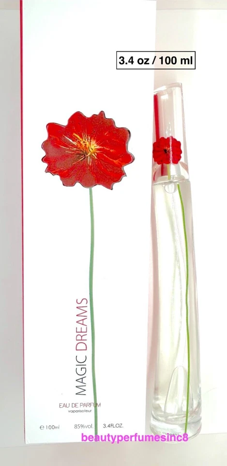 MAGIC DREAMS 3,4 OZ/100 ML EAU DE PARFUM SPRAY PARA MULHERES - Imagem 4 de 4