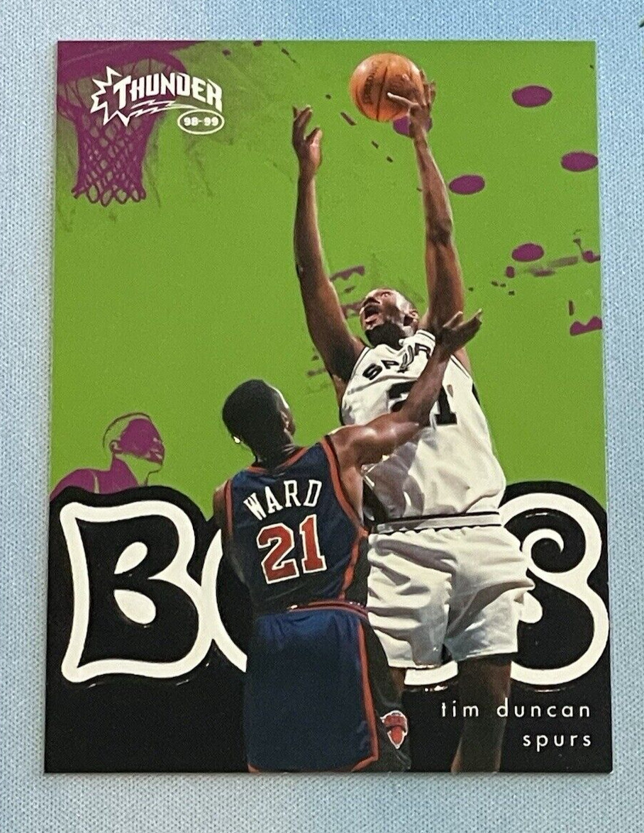 1998-99 Skybox Thunder Boss - Tim Duncan - #3 B