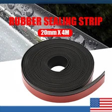 4M Car Front Rear Side Window Trim Edge Moulding Rubber Weatherstrip Seal Strips