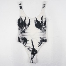 Jean Paul Gaultier Flower Body Morphing Mariniere One-Piece Swimsuit Size XS