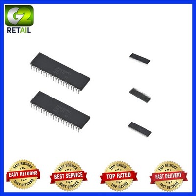 Efficient 2pcs Z80 20MHz CPUs in DIP-40 - Performance for Electronics Hobbyists