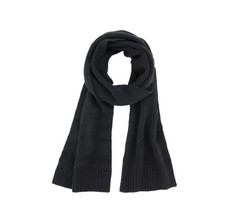 New DKNY Women's Black 100 Cashmere Scarf