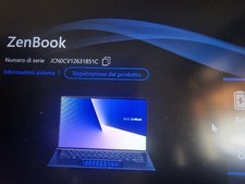 Asus Zenbook UX433Fn 14'' - Ultrabook PC (Notebook Portatile, Laptop leggero)