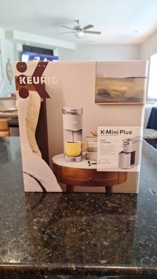 Keurig K-Mini Plus Single Serve Coffee Maker Gray NEW Open Box Slim Brewer