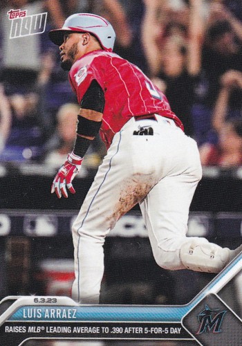2023 Topps Now 382 Luis Arraez