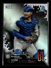 2019 Bowman #BTP-81 Miguel Amaya Bowman Scouts' Top 100