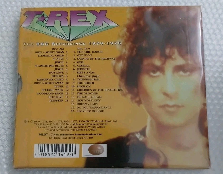 T.Rex (Marc Bolan) The BBC Recordings 70-76 (Christmas Edition) 2 CDs - Bild 2 von 2
